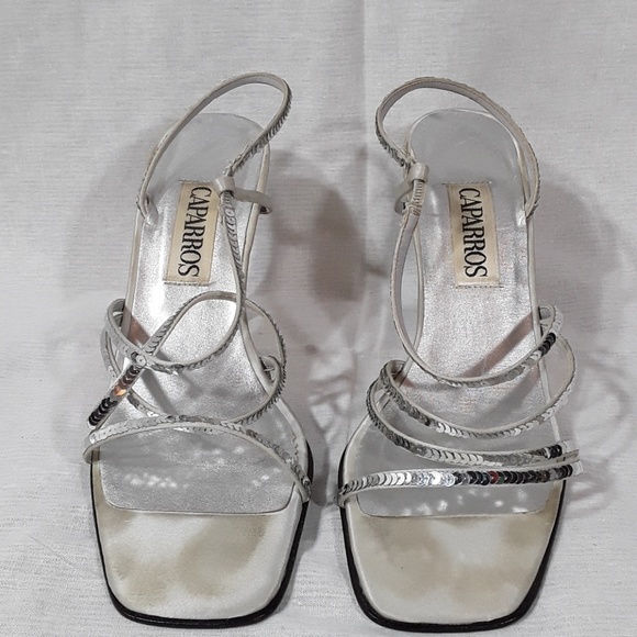 Caparros gray strap heels shoes - Picture 4 of 7